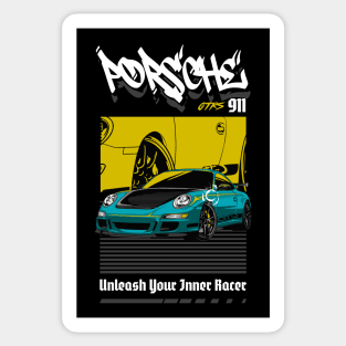 Porsche 911 GT3 RS Car Sticker